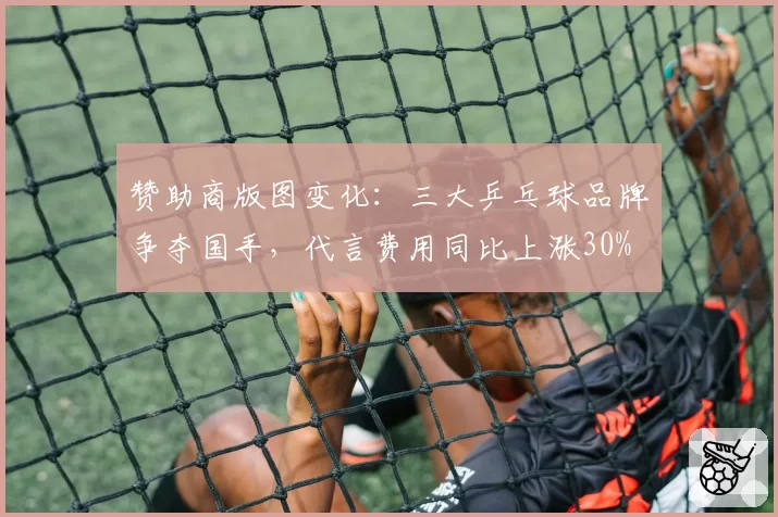 赞助商版图变化：三大乒乓球品牌争夺国手，代言费用同比上涨30%