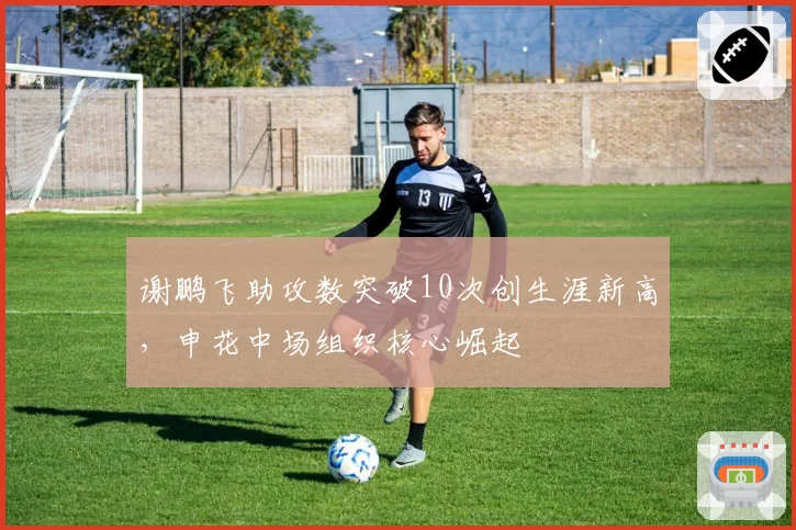 谢鹏飞助攻数突破10次创生涯新高，申花中场组织核心崛起